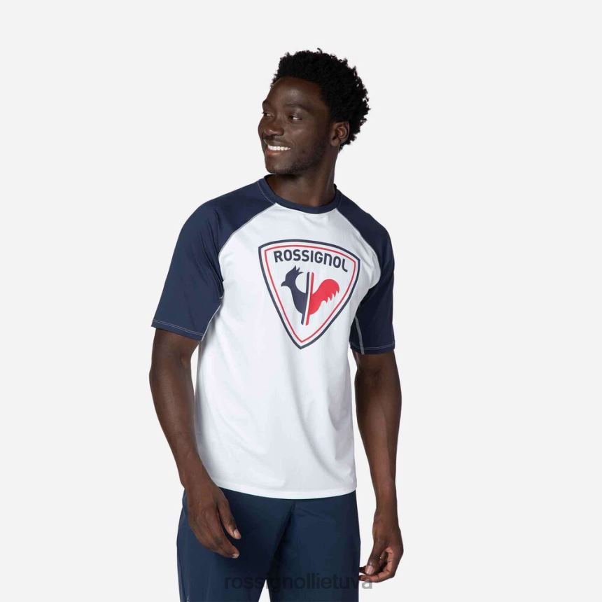 viršūnės Rossignol klasikinio stiliaus džersis trumpomis rankovėmis bbr vyrų 268B251