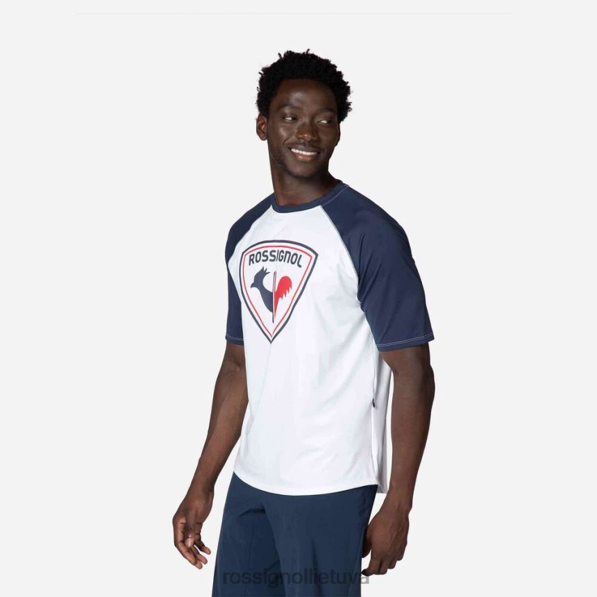 viršūnės Rossignol klasikinio stiliaus džersis trumpomis rankovėmis bbr vyrų 268B251