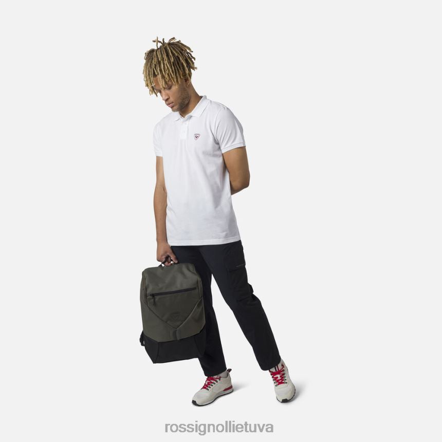 viršūnės Rossignol logotipas polo baltas vyrų 268B220