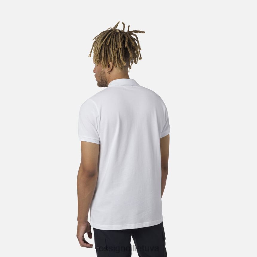 viršūnės Rossignol logotipas polo baltas vyrų 268B220