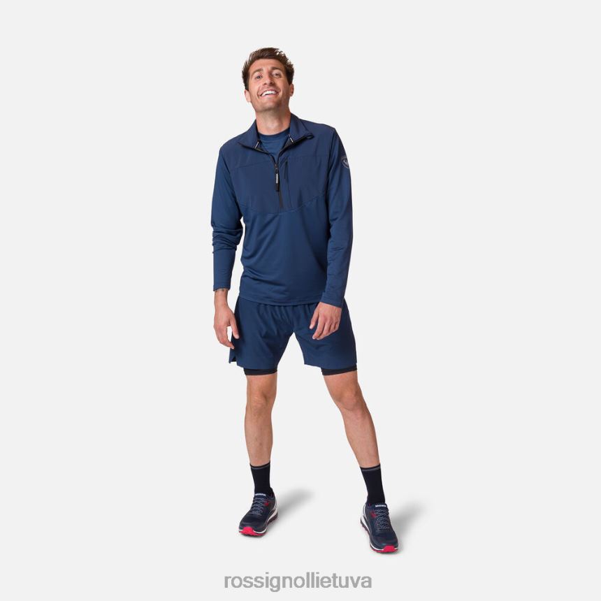 viršūnės Rossignol 1/2 užtrauktuko vidurinis sluoksnis tamsus laivynas vyrų 268B2157