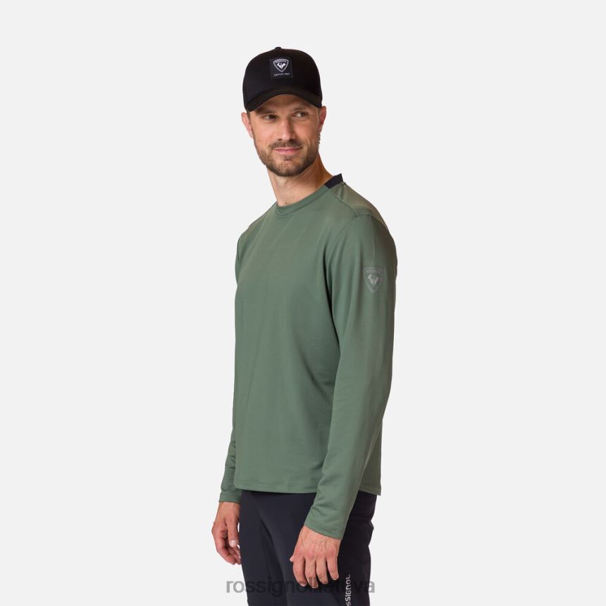 viršūnės Rossignol lengvas vidurinis sluoksnis juodmedžio žalia vyrų 268B2404