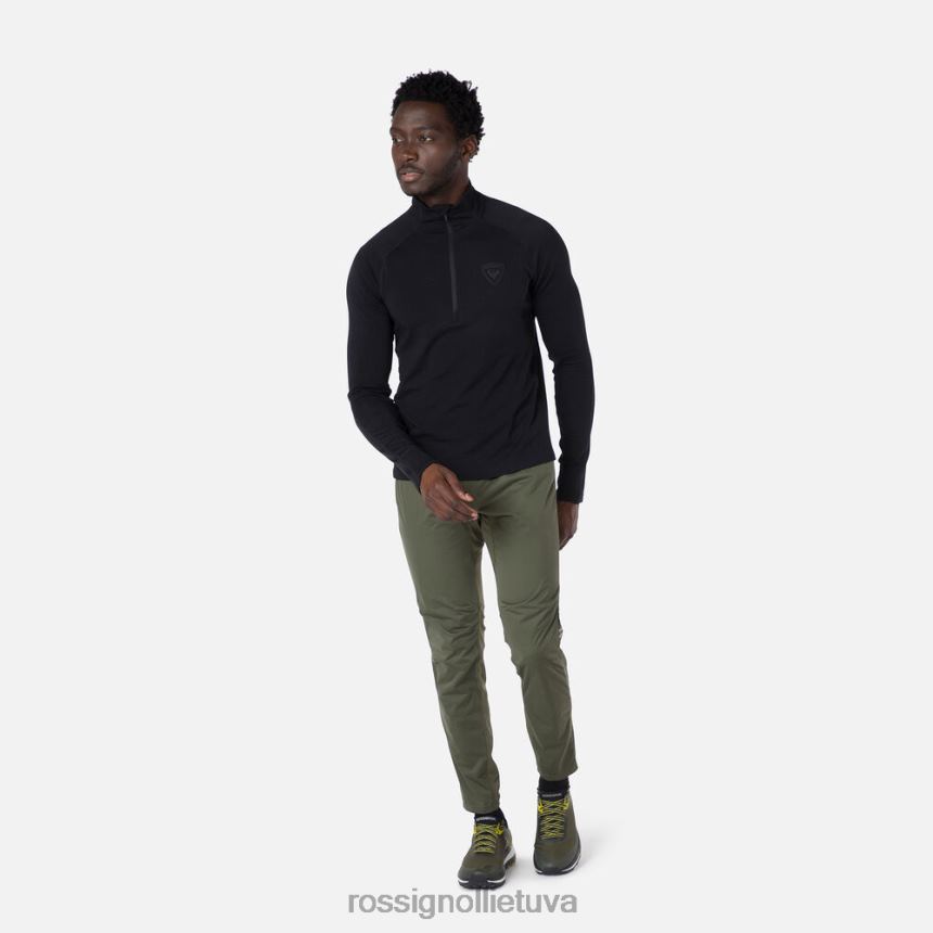 viršūnės Rossignol skpr pusiau užtraukiamas vidurinis sluoksnis juodas vyrų 268B2576